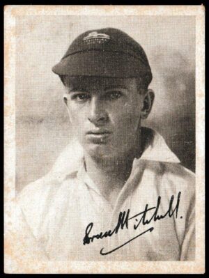 United Tobacco - 'South African Cricket Touring Team (Autographed)' (1929) - Bruce Mitchell (Transvaal)