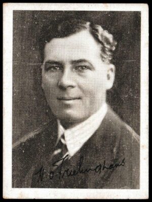 United Tobacco - 'South African Cricket Touring Team (Autographed)' (1929) - H.O. Frielinghaus