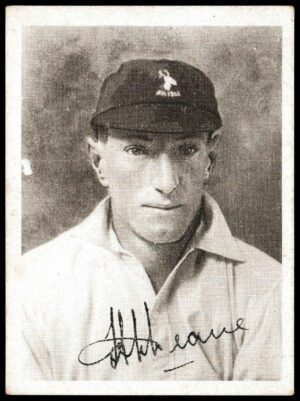 United Tobacco - 'South African Cricket Touring Team (Autographed)' (1929) - H.G. Deane (Transvaal)