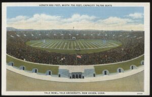 American Art - 'Yale Bowl 2A326' (c1934) - Unused Football Postcard
