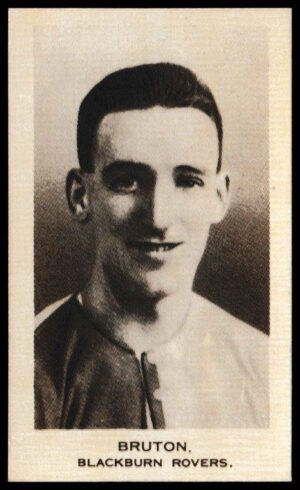 U.S.M.Co - J. Bruton (Blackburn Rovers) -  'Popular Footballers'  - (1936)