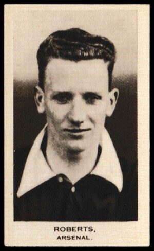 U.S.M.Co - H. Roberts (Arsenal) -  'Popular Footballers'  - (1936)