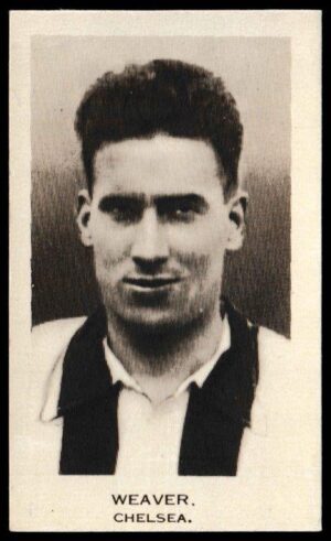 U.S.M.Co - S. Weaver (Chelsea) -  'Popular Footballers'  - (1936)