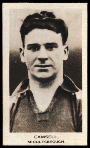 U.S.M.Co - G. Camsell (Middlesbrough) -  'Popular Footballers'  - (1936)