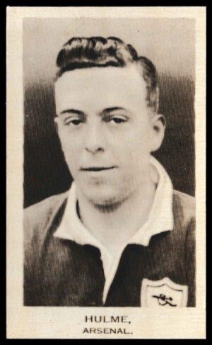 U.S.M.Co - J. Hulme (Arsenal) -  'Popular Footballers'  - (1936)