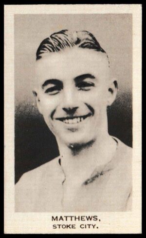 U.S.M.Co - S. Matthews (Stoke City) -  'Popular Footballers'  - (1936)