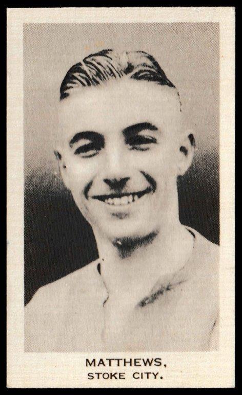 U.S.M.Co - S. Matthews (Stoke City) - 'Popular Footballers' - (1936) U.S.M.Co - S. Matthews (Stoke City) - 'Popular Footballers' - (1936)