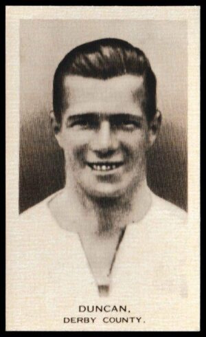 U.S.M.Co - D. Duncan (Derby County) -  'Popular Footballers'  - (1936)