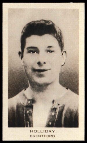 U.S.M.Co - J. Holliday (Brentford) -  'Popular Footballers'  - (1936)