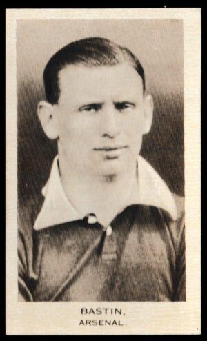U.S.M.Co - C. Bastin (Arsenal) -  'Popular Footballers'  - (1936)