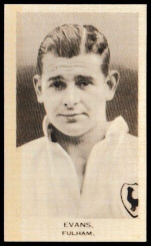 U.S.M.Co - W. Evans (Fulham) -  'Popular Footballers'  - (1936)