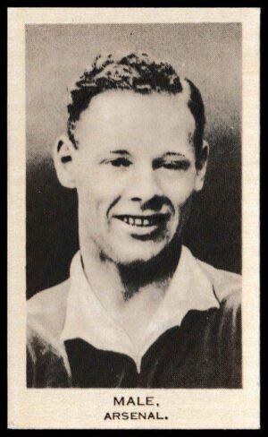 U.S.M.Co - C.C. Male (Arsenal) -  'Popular Footballers'  - (1936)