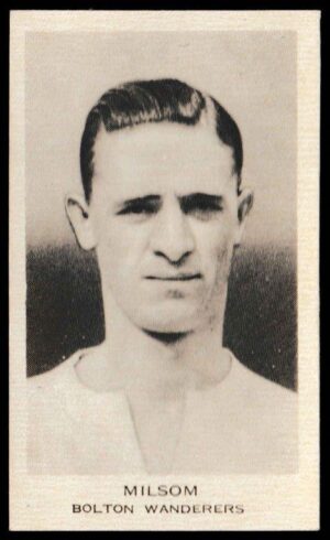 U.S.M.Co - J. Milson (Bolton Wanderers) -  'Popular Footballers'  - (1936)