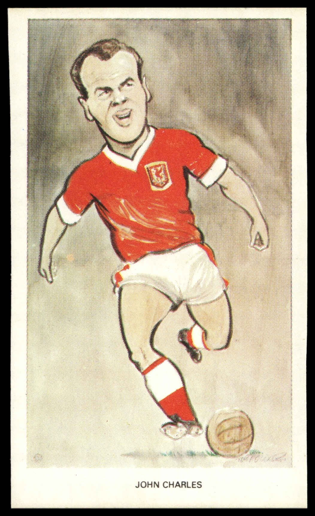 Venorlandus - 'Our Heroes World of Sport' (1977) - John Charles - Proof - Plain Backed Venorlandus - 'Our Heroes World of Sport' (1977) - John Charles - Proof - Plain Backed