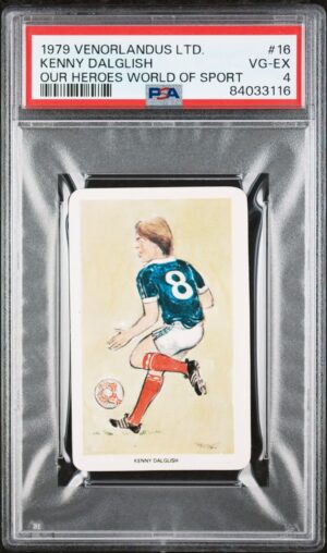 Venorlandus - 'Our Heroes World of Sport' (1979) - Kenny Dalglish (Liverpool) **PSA4** Venorlandus - 'Our Heroes World of Sport' (1979) - Kenny Dalglish (Liverpool) **PSA4**