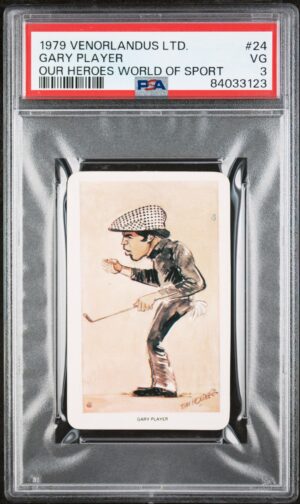 Venorlandus - 'Our Heroes World of Sport' (1979) - Gary Player **PSA3** Venorlandus - 'Our Heroes World of Sport' (1979) - Gary Player **PSA3**