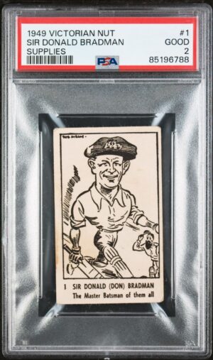Victorian Nut Supplies - Don Bradman (South Australia) 'Sportsmen' (1949) **PSA2** Victorian Nut Supplies - Don Bradman (South Australia) 'Sportsmen' (1949) **PSA2**