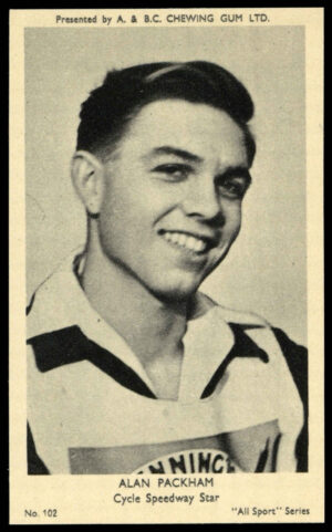 A&BC - 'All Sport Series' (1954) - Alan Packman (Speedway) A&BC - 'All Sport Series' (1954) - Alan Packman (Speedway)