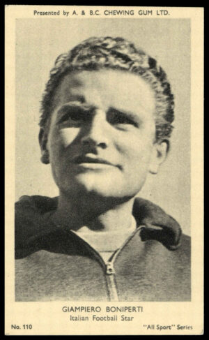 A&BC - 'All Sport Series' (1954) - Giampiero Boniperti (Italian Football Star) A&BC - 'All Sport Series' (1954) - Giampiero Boniperti (Italian Football Star)