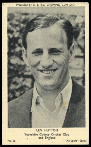 A&BC - 'All Sport Series' (1954) - Len Hutton (Yorkshire)