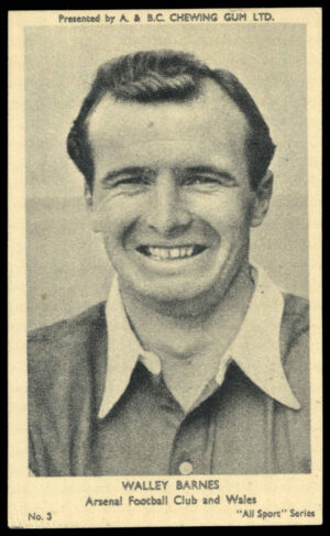 A&BC - 'All Sport Series' (1954) - Walley Barnes (Arsenal)