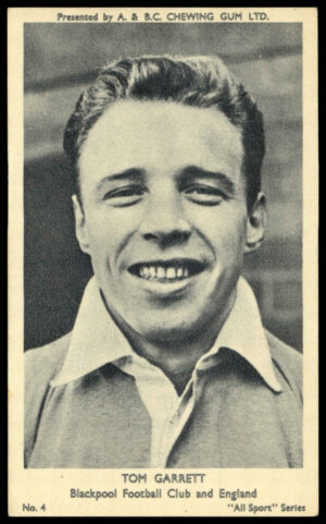 A&BC - 'All Sport Series' (1954) - Tom Garrett (Blackpool)