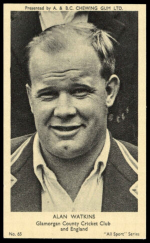 A&BC - 'All Sport Series' (1954) - Alan Watkins (Glamorgan) A&BC - 'All Sport Series' (1954) - Alan Watkins (Glamorgan)