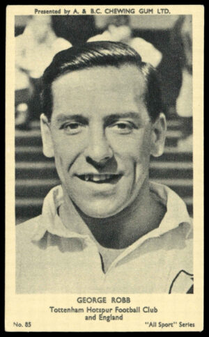 A&BC - 'All Sport Series' (1954) - George Robb (Spurs) A&BC - 'All Sport Series' (1954) - George Robb (Spurs)