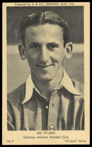 A&BC - 'All Sport Series' (1954) - Sid O'Linn (Charlton Athletic)