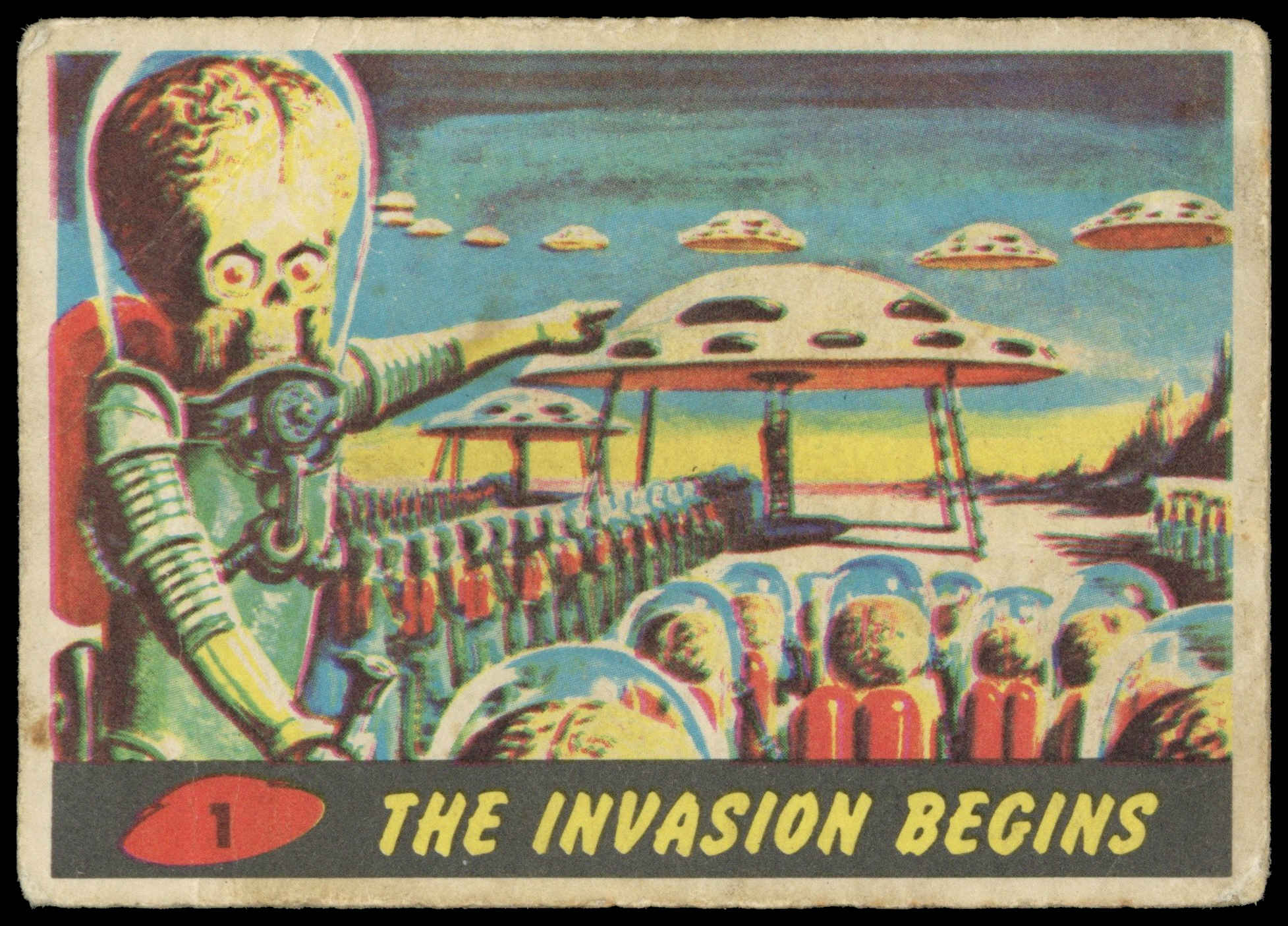 Bubbles Inc - 'Mars Attacks' (1964) - The Invasion Begins Bubbles Inc - 'Mars Attacks' (1964) - The Invasion Begins