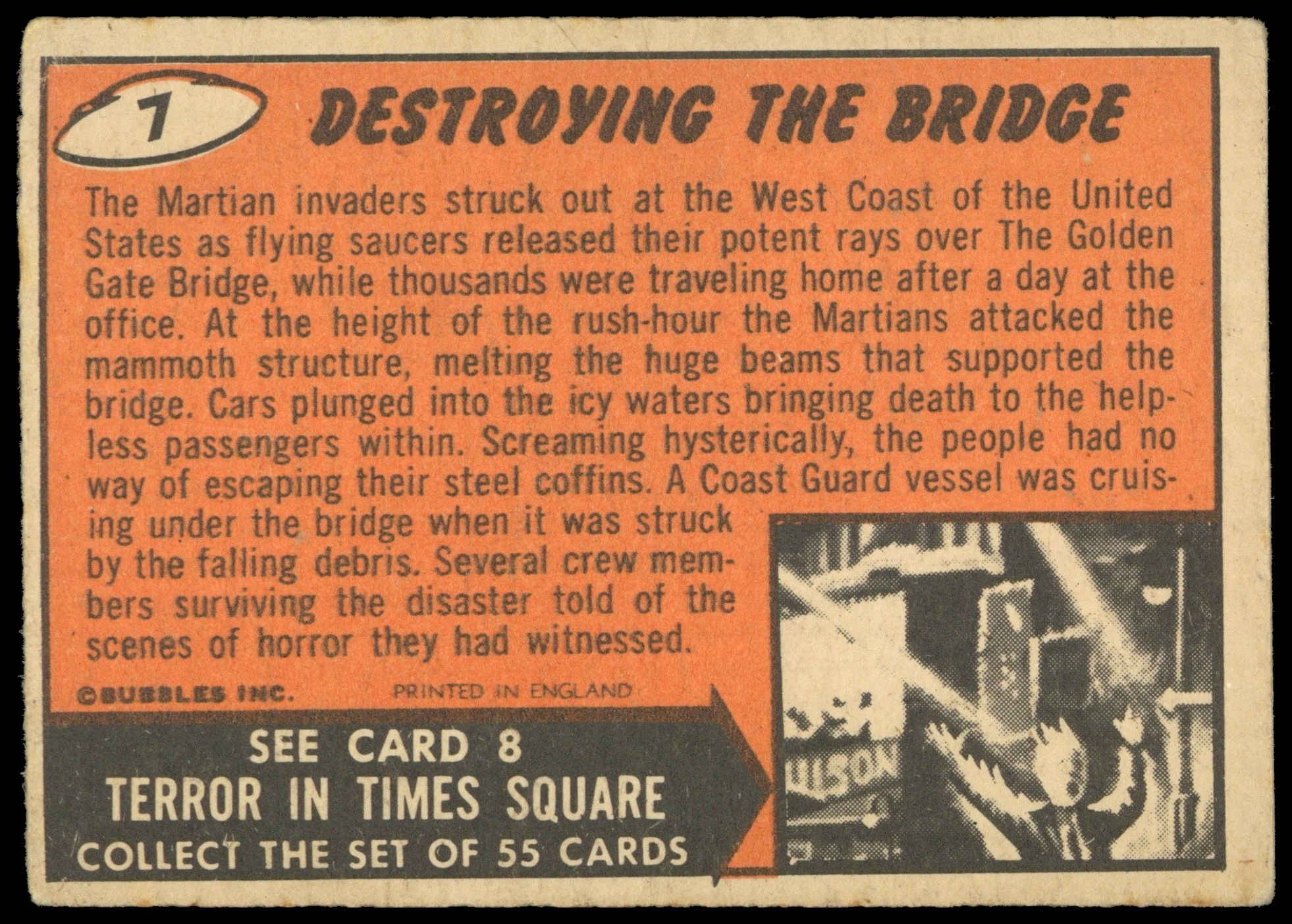Bubbles Inc - 'Mars Attacks' (1964) - Destroying the Bridge Bubbles Inc - 'Mars Attacks' (1964) - Destroying the Bridge
