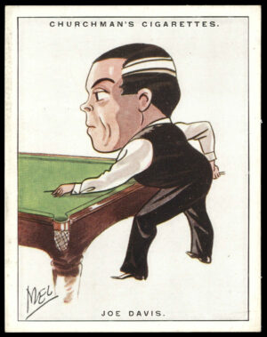 Churchman - 'Men of the Moment in Sport (S1L)' (1929) - Joe Davis (Billiards)