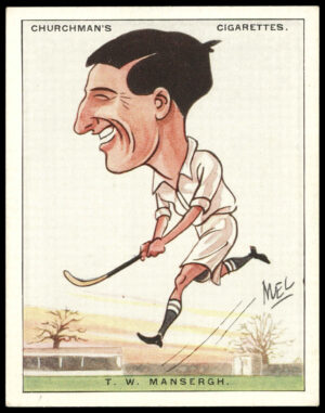 Churchman - 'Men of the Moment in Sport (S1L)' (1929) - T.W. Mansergh (Cambridge & England)
