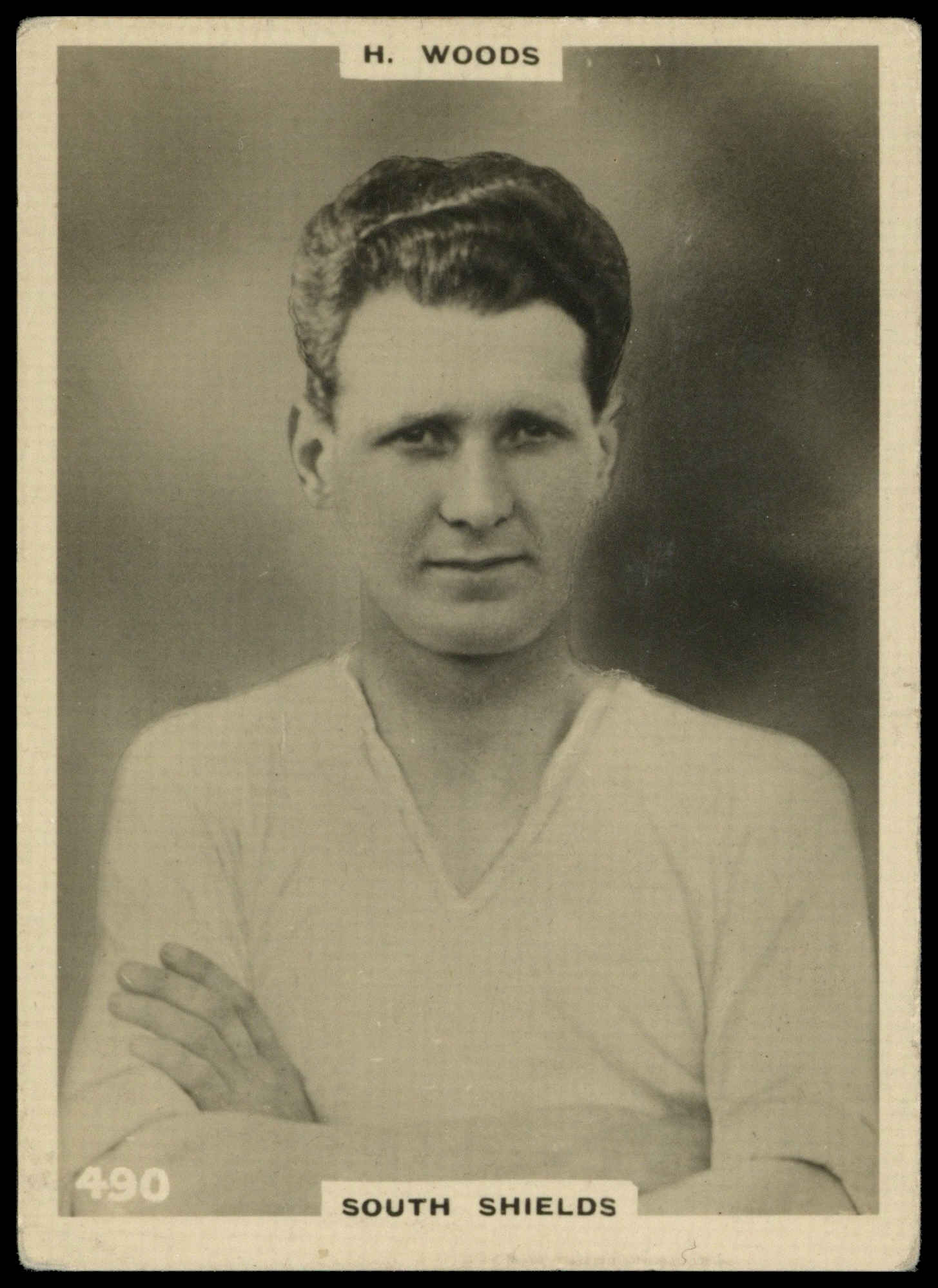 Phillips (Godfrey) - 'Footballers L3' (1922) - H. Woods (South Shields) Phillips (Godfrey) - 'Footballers L3' (1922) - H. Woods (South Shields)