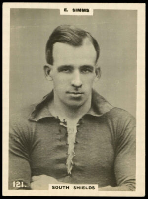 Godfrey Phillips - 'E. Simms (South Shields)' - Footballers L3 (1922)