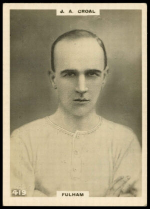 Godfrey Phillips - 'J. Croal (Fulham)' - Footballers L3 (1922)