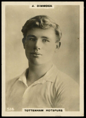 Godfrey Phillips - 'J. Dimmock (Tottenham Hotspur)' - Footballers L3 (1922)