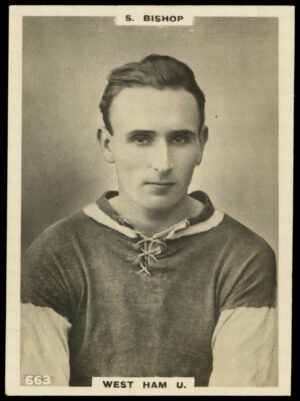 Godfrey Phillips - 'S. Bishop (West Ham United)' - Footballers L3 (1922)