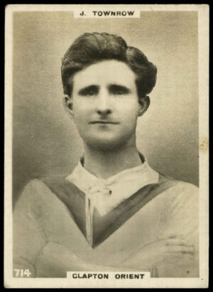 Godfrey Phillips - 'J. Townrow (Clapton Orient)' - Footballers L3 (1922) Godfrey Phillips - 'J. Townrow (Clapton Orient)' - Footballers L3 (1922)