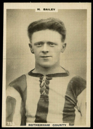 Godfrey Phillips - 'H. Bailey (Rotherham County)' - Footballers L3 (1922)