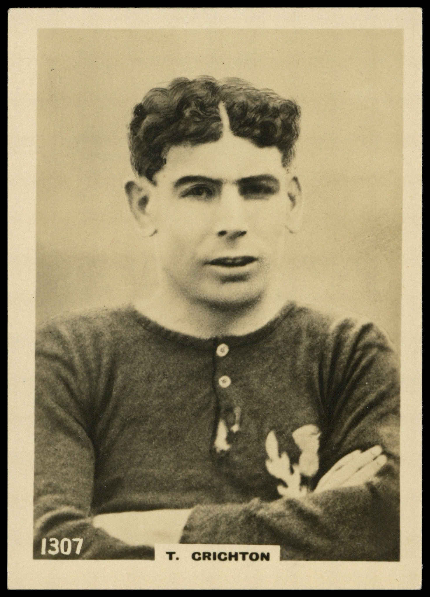 Godfrey Phillips - 'T. Crichton (Partick Thistle)' - Footballers L3 (1922) Godfrey Phillips - 'T. Crichton (Partick Thistle)' - Footballers L3 (1922)