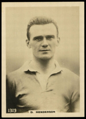 Godfrey Phillips - 'D. Henderson (Heart of Midlothian)' - Footballers L3 (1922)