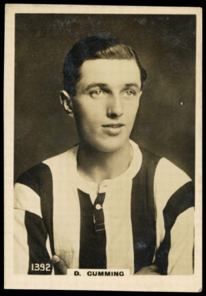 Godfrey Phillips - 'D. Cumming (Grimsby Town)' - Footballers L3 (1922)