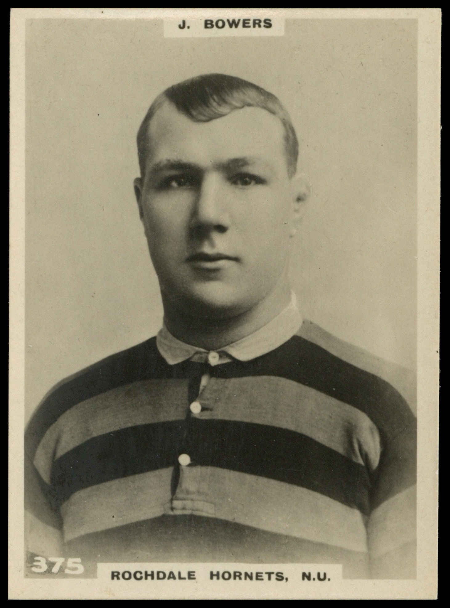 Phillips (Godfrey) - 'Footballers L1' (1922) - J. Bowers (Rochdale Hornets N.U.) Phillips (Godfrey) - 'Footballers L1' (1922) - J. Bowers (Rochdale Hornets N.U.)