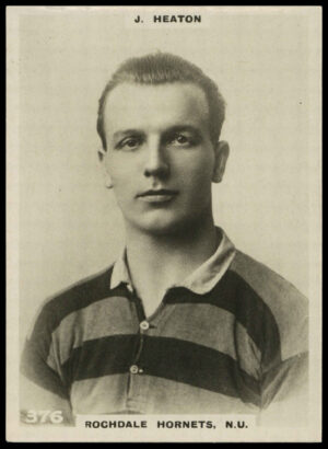 Phillips (Godfrey) - 'Footballers L1' (1922) - J. Heaton (Rochdale Hornets N.U.)