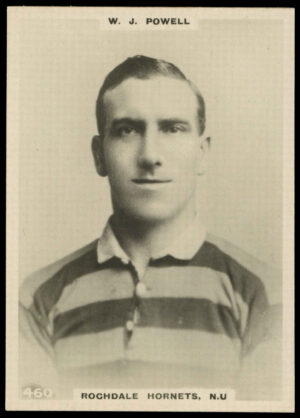 Phillips (Godfrey) - 'Footballers L1' (1922) - W.J. Powell (Rochdale Hornets N.U.)