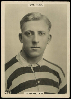 Phillips (Godfrey) - 'Footballers L1' (1922) - Wm. Hall (Oldham N.U.)