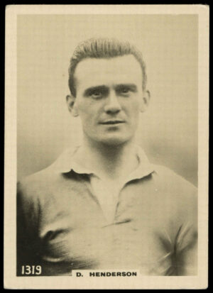 Phillips (Godfrey) - 'Footballers L3' (1922) - D. Henderson (Heart of Midlothian)