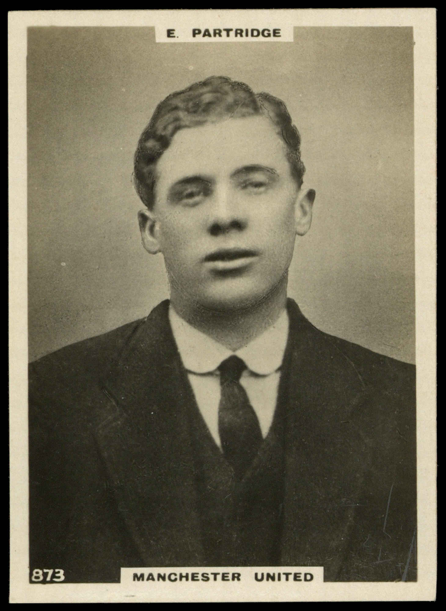 Phillips (Godfrey) - 'Footballers L3' (1922) - E. Partridge (Manchester United) Phillips (Godfrey) - 'Footballers L3' (1922) - E. Partridge (Manchester United)