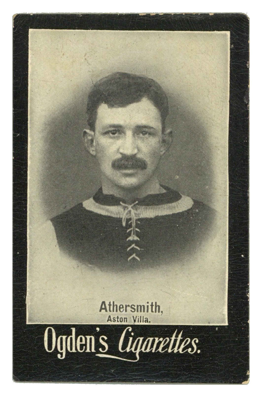 Ogden's - 'General Interest. C. Plain Backs. (Football)' (1902) - Athersmith (Aston Villa) Ogden's - 'General Interest. C. Plain Backs. (Football)' (1902) - Athersmith (Aston Villa)